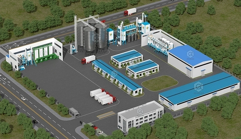 50ton_per_batch_parboiling_rice_mill_plant_with_100ton_per_day_rice_processing_machine 5